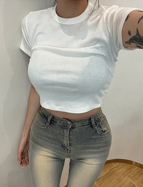 데일리 몸매 티셔츠(7color)